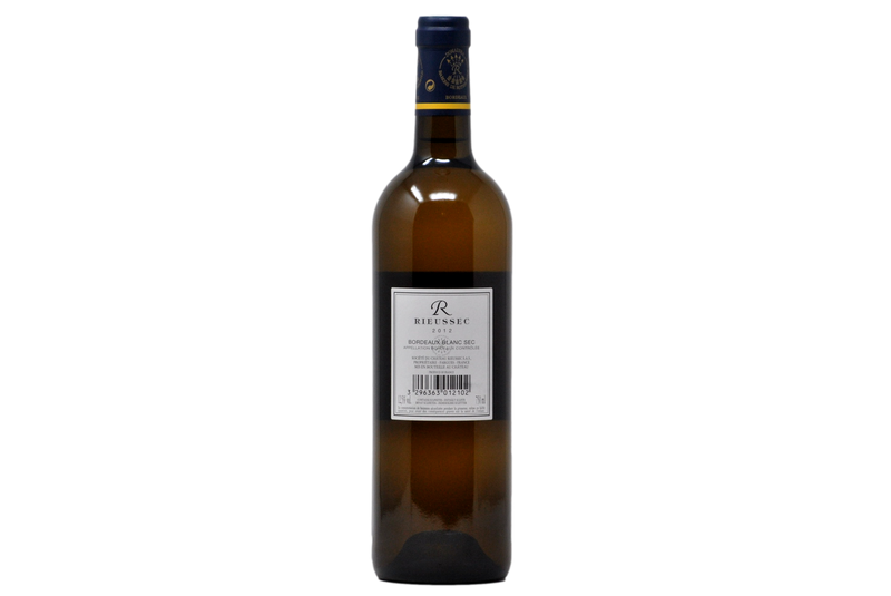 BORDEAUX BLANC SEC "R" 2012 - CHATEAU RIEUSSEC