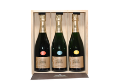 CHARLES HEIDSIECK "COLLECTION CRAYÈRES" '90\'95\'00 (COFANETTO LEGNO) - CHARLES HEIDSIECK