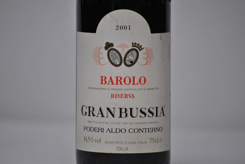 Barolo DOCG Réserve "Granbussia" 2001 - Aldo Conterno