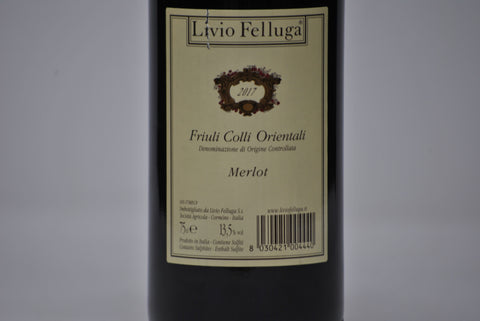 FRIULI COLLI ORIENTALI DOC MERLOT 2017 - LIVIO FELLUGA