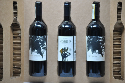 CASSETTA EDIZIONE LIMITATA VINO NOBILE DI MONTEPULCIANO "VECCHIE VITI DEL SALCO" 2015 (3 X 0,75 L) - SALCHETTO