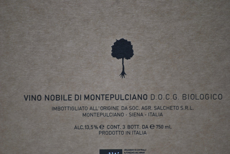 COFFRET ÉDITION LIMITÉE VINO NOBILE DI MONTEPULCIANO "OLD VITI DEL SALCO" 2015 (3 X 0,75 L) - SALCHETTO