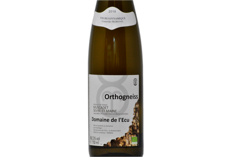 MUSCADET SEVRE ET MAINE "ORTHOGNEISS" 2018 - DOMAINE DE L'ECU