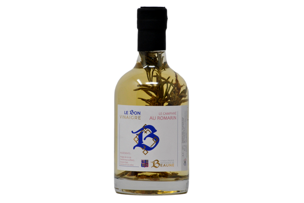 VINAIGRE DE VIN DE CHARDONNAY "LE CAMPHRE AU ROMARIN" 35cl - VINAIGRERIE ARTISANALE DE BEAUNE