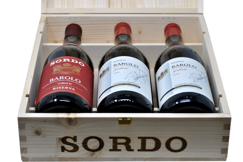 CASSETTA EDIZIONE LIMITATA AUTOGRAFATA "LA VERTICALE DEL BAROLO" - SORDO