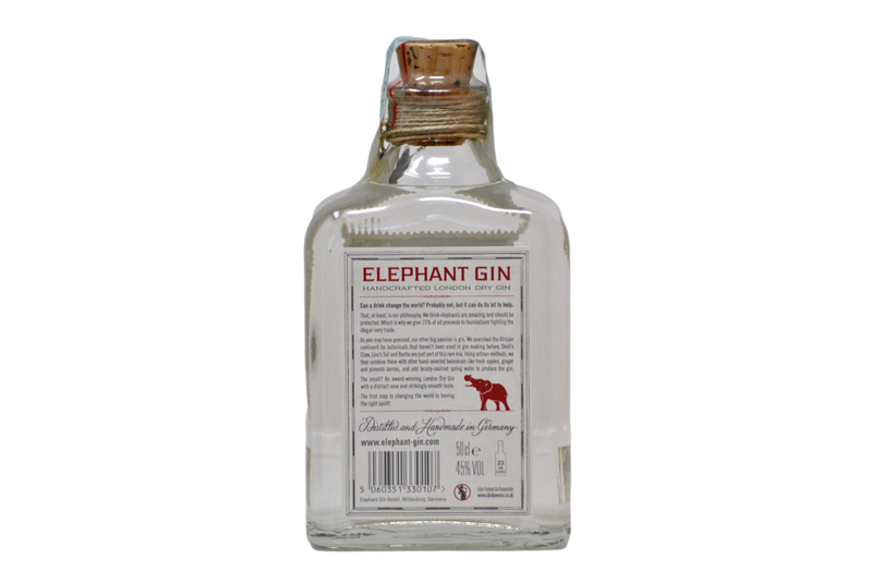 LONDON DRY GIN “ELEPHANT GIN” 0.5 L - ELEPHANT GIN