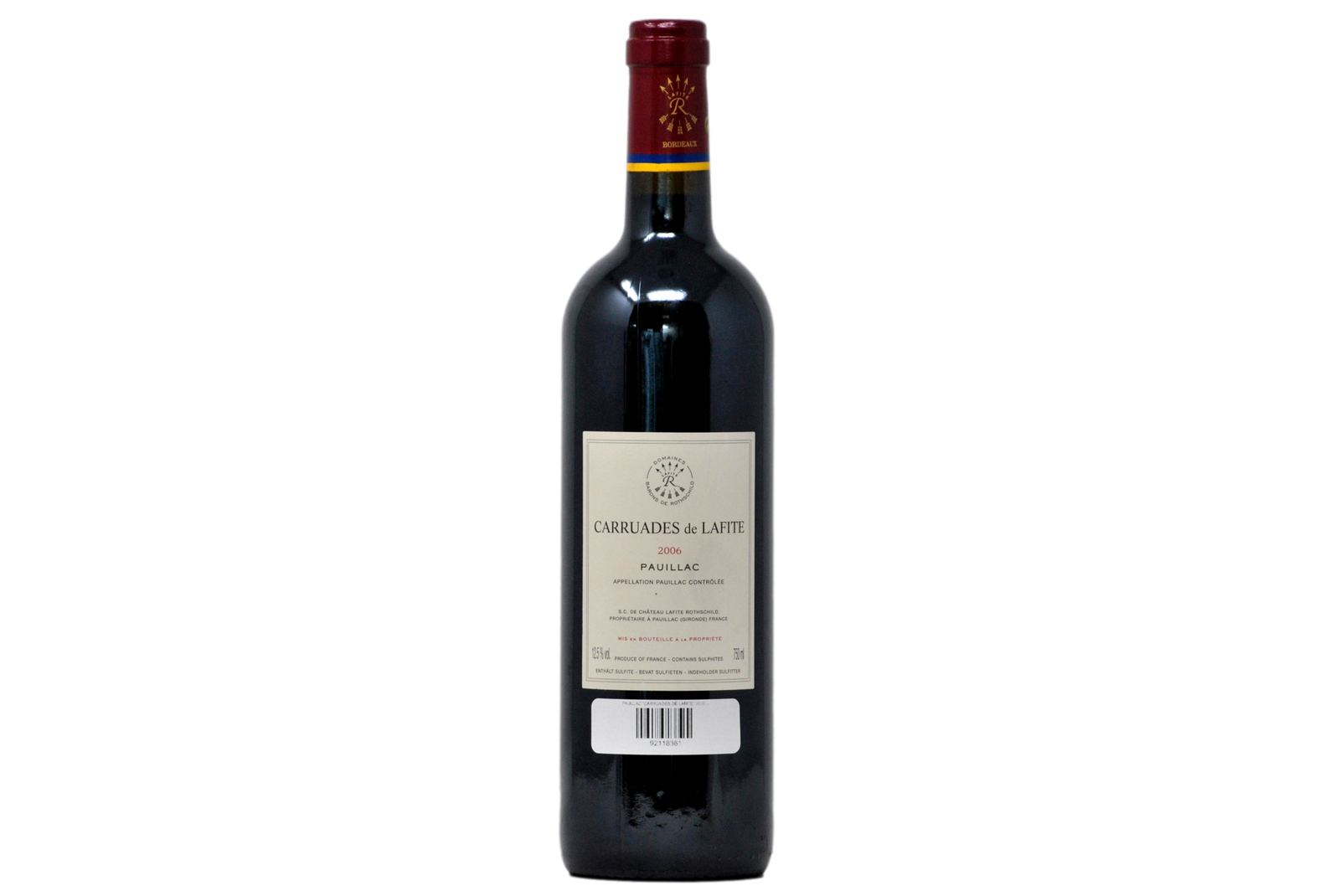 ワイン Carruades de Lafite 2006 Pauillac ワインの購入Carruades De Lafite 2006, Pauillac - Maison Wineted