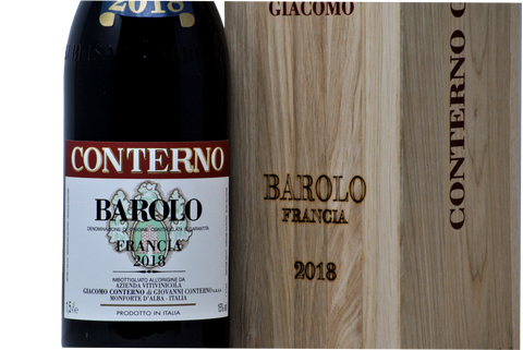 BAROLO DOCG "FRANCE" 2018 MAGNUM (COFFRET BOIS) - GIACOMO CONTERNO