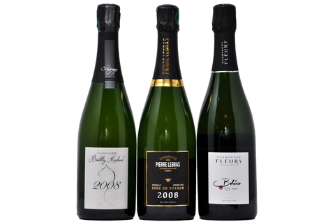 SELEZIONE DIDATTICA CHAMPAGNE "ORIZZONTALE 2008" 2.0 - 3 BOTTIGLIE