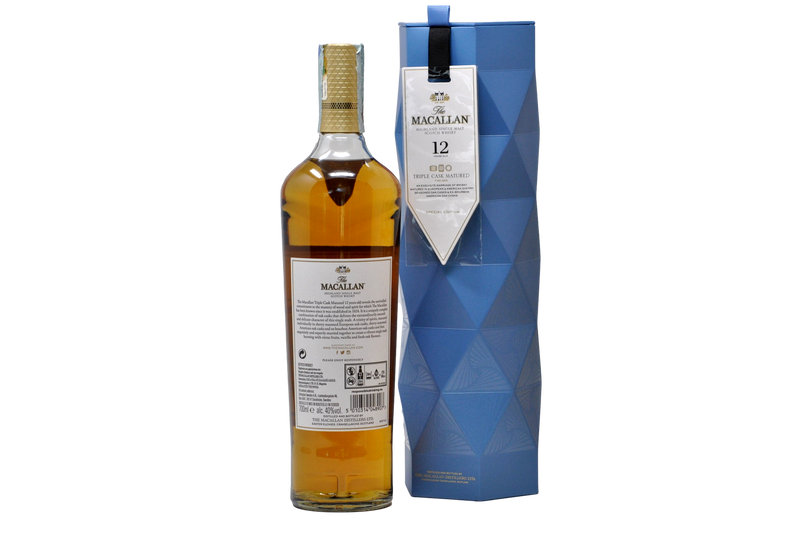 Single Malt Scotch Whisky 12 Years Triple Cask - The Macallan (Astuccio Regalo)