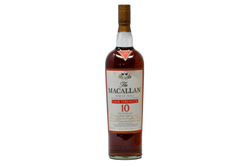 SINGLE MALT HIGHLAND SCOTCH WHISKY "10 YEARS OLD" CASK STRENGHT - MACALLAN
