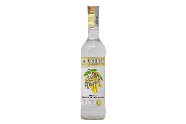 VANILLA FLAVORED PREMIUM VODKA - STOLICHNAYA